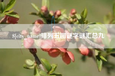 衡阳排列五图谜字谜汇总九
