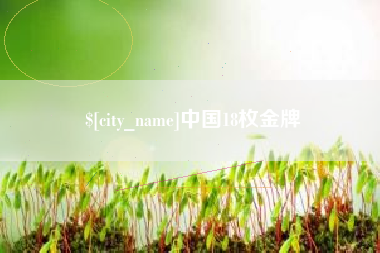 衡阳中国18枚金牌
