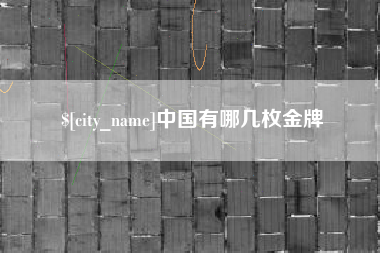 衡阳中国有哪几枚金牌