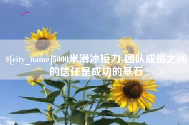 衡阳5000米滑冰接力-团队成员之间的信任是成功的基石