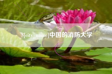 衡阳中国的消防大学
