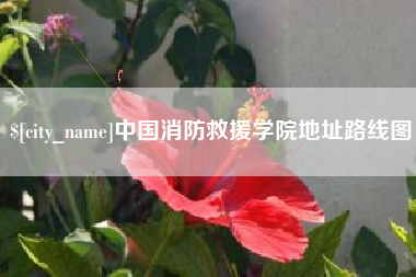 衡阳中国消防救援学院地址路线图