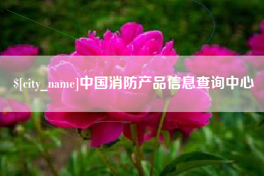 衡阳中国消防产品信息查询中心