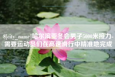 衡阳哈尔滨亚冬会男子5000米接力-需要运动员们在高速滑行中精准地完成