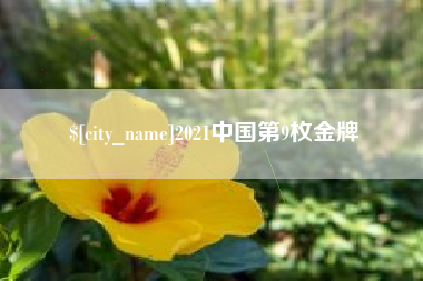 衡阳2021中国第9枚金牌