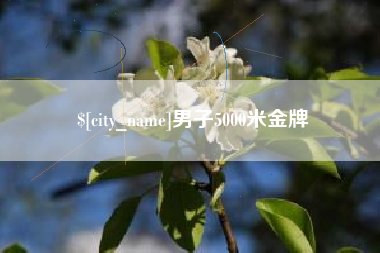 衡阳男子5000米金牌