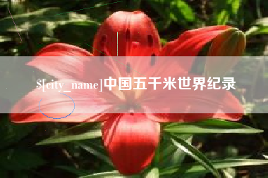 衡阳中国五千米世界纪录