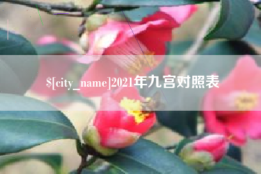 衡阳2021年九宫对照表