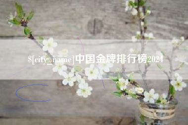 衡阳中国金牌排行榜2024