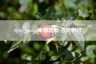 衡阳中国地图(含比例尺)