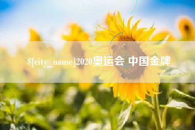 衡阳2020奥运会 中国金牌